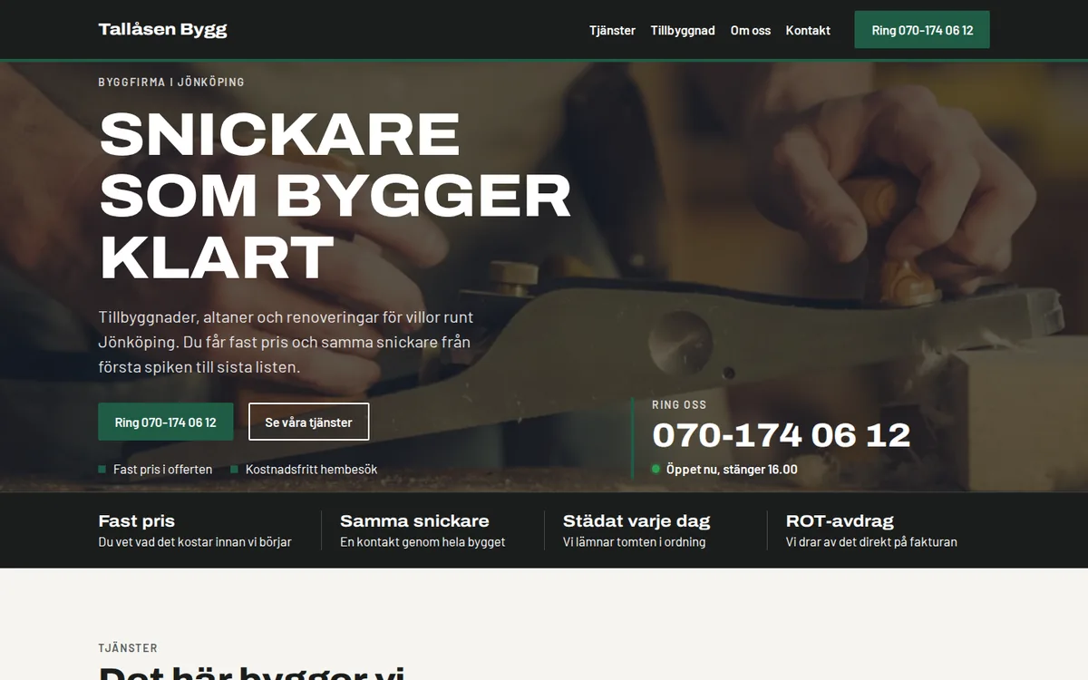 Industri: Mörkt, kantigt och rakt på sak.