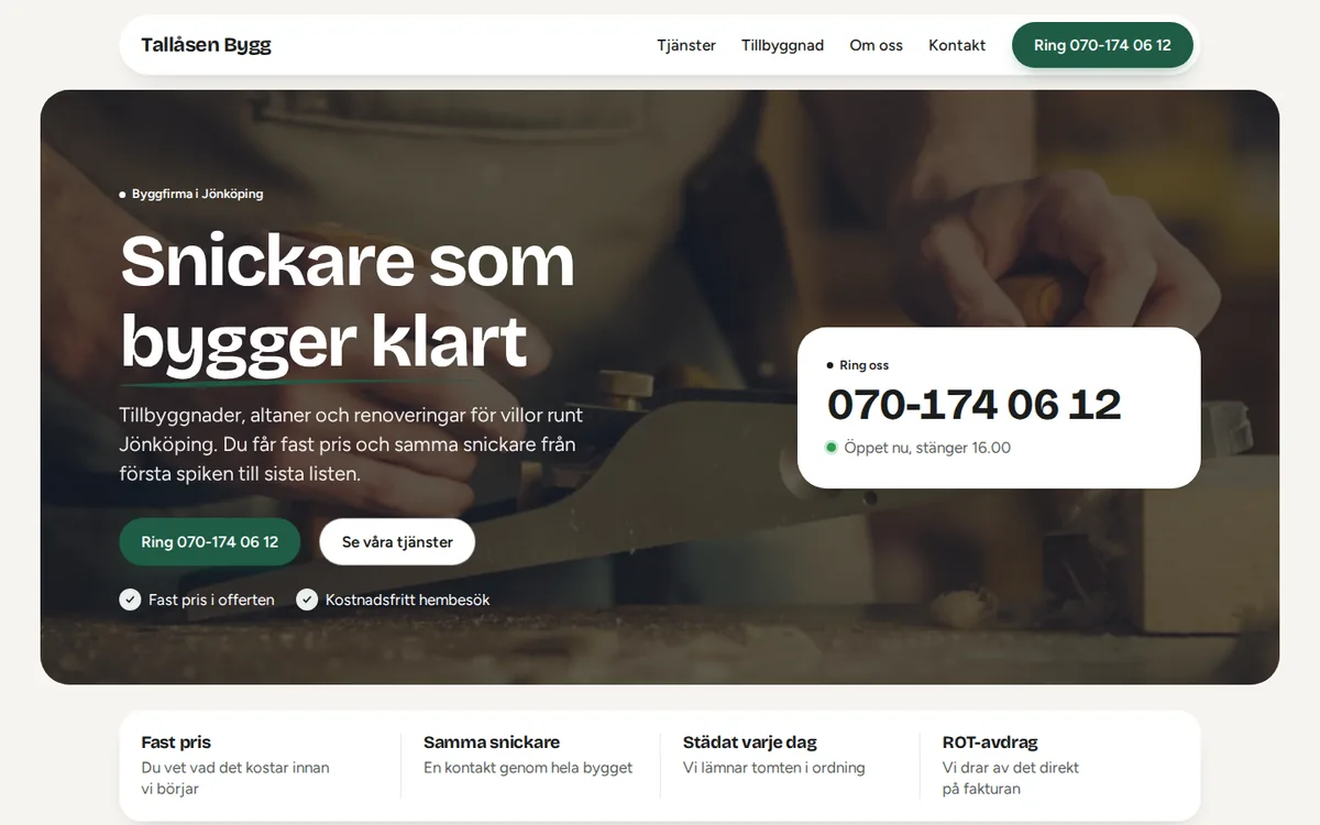 Ljus: Ljust, runt och vänligt.